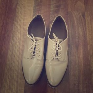 Oxford platform shoes